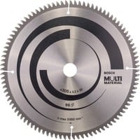 Bosch PRO Multi Material Kreissägeblatt, Ø 305mm, 96Z Bohrung 30mm, für Kapp- & Gehrungssägen