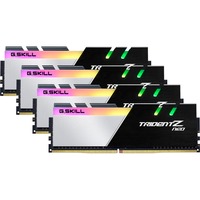 G.Skill DIMM 16 GB DDR4-4000 (2x 8 GB) Dual-Kit, Arbeitsspeicher schwarz/silber, F4-4000C14D-16GTZN, Trident Z Neo, INTEL XMP