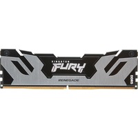 Kingston FURY DIMM 16 GB DDR5-6400  , Arbeitsspeicher schwarz/silber, KF564C32RS-16, Fury Renegade Silver, INTEL XMP