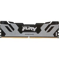 Kingston FURY DIMM 16 GB DDR5-6400 , Arbeitsspeicher schwarz/silber, KF564C32RS-16, Fury Renegade Silver, INTEL XMP