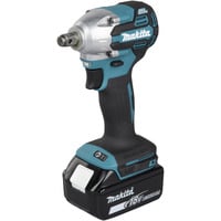 Makita Akku-Schlagschrauber DTW210RFJ, 18Volt blau/schwarz, 2x Li-Ionen Akku 3,0Ah, im Koffer