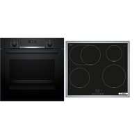 Bosch HBD635CS64  Serie 6, Backofen-Set schwarz/silber