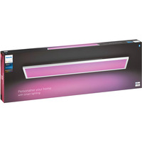 Philips HUE White & Color Ambiance Rechteckige Panelleuchte Surimu, LED-Leuchte weiß, 30 x 120 cm
