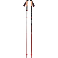 Black Diamond Trekkingstöcke Pursuit FLZ M/L, Fitnessgerät schwarz/rot, 1 Paar, 125-140 cm