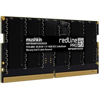 Mushkin SO-DIMM 32 GB DDR5-5600 ECC, Arbeitsspeicher schwarz, MRP5T560LKKD32G28, Redline PRO