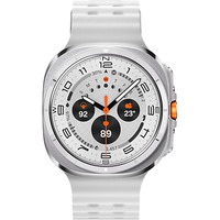 SAMSUNG Galaxy Watch Ultra (2025), Smartwatch Titanium White, LTE