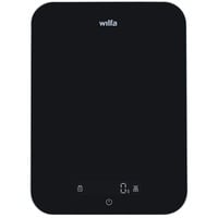 Wilfa MAX Küchenwaage KS2B-10 schwarz, bis 10 kg, Timer, USB-C