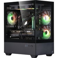 ALTERNATE Gaming-PC Window Edition • RTX 5070 • AMD Ryzen™ 5 9600X • 32 GB RAM schwarz/transparent, Windows 11 Home