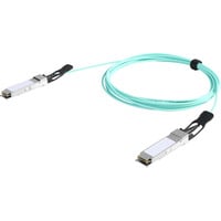 Digitus QSFP+ 40G Active Optical Kabel, 30 Meter hellblau