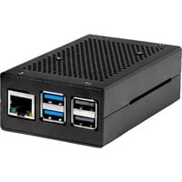 Joy-IT Aluminiumgehäuse für Raspberry Pi 5 schwarz