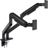Digitus Dual Monitorhalterung, 2x 45", 2x 20 kg schwarz