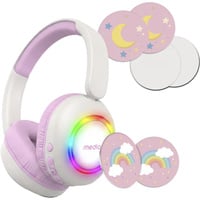 Medion Life HE-1 Kids  Bluetooth Kinderkopfhörer pink, Bluetooth, microSD, MP3-Player