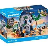 PLAYMOBIL 71531 Pirates Totenkopfinsel, Konstruktionsspielzeug 