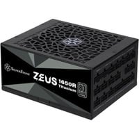 SilverStone ZEUS 1650R Titanium, PC-Netzteil schwarz, 2x 12-Pin High Power GPU, 8x PCIe, Kabelmanagement, 1650 Watt