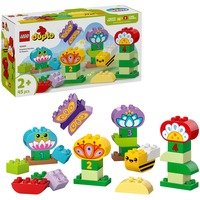 LEGO 10444 DUPLO Town Kreativer Blumengarten, Konstruktionsspielzeug
