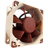 Noctua NF-A6x25 FLX, Gehäuselüfter braun/weiß