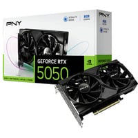 PNY GeForce RTX 5050 Dual Fan, Grafikkarte DLSS 4, 3x DisplayPort, 1x HDMI 2.1