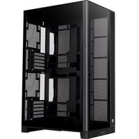 Thermaltake CAPO X Black, Big-Tower-Gehäuse schwarz, Dual System Case, Panoramaglas