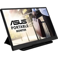 ASUS MB165B, LED-Monitor 40 cm (16 Zoll), schwarz, WXGA, TN, 60Hz, USB