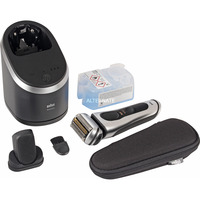 Braun Series 9 Pro+ 9597cc, Rasierer silber/schwarz