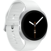 SAMSUNG Galaxy Watch8, Smartwatch silber, 44 mm, LTE, Sport Band M/L