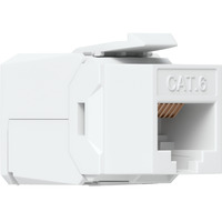 Ubiquiti Cat.6 Keystone-Modul, 12er-Pack weiß, werkzeugfrei