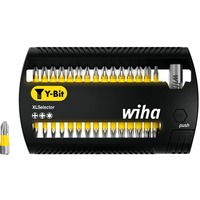 Wiha Bit-Satz XLSelector Y-Bit 25mm, PH / PZ / TX schwarz/gelb, 31-teilig