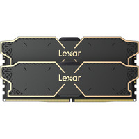 Lexar DIMM 16 GB DDR5-6000 (2x 8 GB) Dual-Kit, Arbeitsspeicher schwarz, LD5U08G60C38LG-RGD, Thor OC