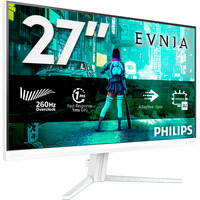 Philips Evnia 27M2N3201PL, Gaming-Monitor 68.5 cm (27 Zoll), weiß, FullHD, Fast IPS, HDMI, DP, 240Hz Panel