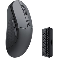 Keychron M3 Wireless 4K-Version, Gaming-Maus schwarz