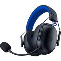Razer BlackShark V3 X Hyperspeed for PlayStation, Gaming-Headset schwarz/blau, 2,4 GHz-Dongle, Bluetooth, USB