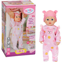 ZAPF Creation BABY born® Emily Lauf mit mir 43cm, Puppe 