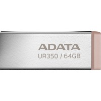 ADATA UR350 64 GB, USB-Stick nickel/braun, USB-A 3.2 Gen 1 (5 Gbit/s)