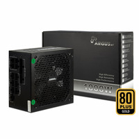 Inter-Tech HA-1000BA4, PC-Netzteil schwarz, 1x 12-Pin High Power GPU, 3x PCIe, Kabelmanagement, 1000 Watt