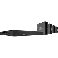 Lindy 4 Port HDMI & IR Splitter Extender, HDMI Splitter schwarz, inklusive Loop Out, 70m