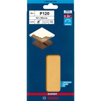 Bosch Professional Expert C470 Schleifblatt, 93 x 186mm, K120 10 Stück, für Schwingschleifer