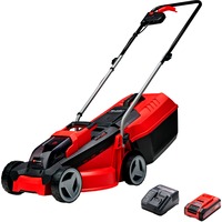 EINHELL Power X-Change Akku-Rasenmäher GE-CM 18/30 Li, 18Volt rot/schwarz, Li-Ionen Akku 3,0Ah
