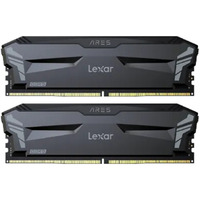 Lexar DIMM 32 GB DDR5-6000 (2x 16 GB) Dual-Kit, Arbeitsspeicher schwarz, LD5U16G60C320A-RGD, ARES