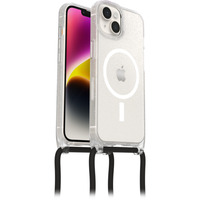Otterbox React Necklace, Handyhülle transparent/silber, iPhone 16e/14, MagSafe