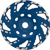 Bosch Professional Diamant-Topfscheibe Expert for Concrete, Ø 180mm, Schleifscheibe Bohrung 22,23mm, für Beton- und Winkelschleifer