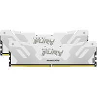Kingston FURY DIMM 64 GB DDR5-6400 (2x 32 GB) Dual-Kit, Arbeitsspeicher weiß, KF564C32RWK2-64, Renegade XMP, INTEL XMP