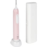Oral-B Pro 1 Cross Action Pink mit Reiseetui, Elektrische Zahnbürste pink
