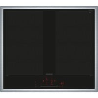 Siemens EX645HXC1E iQ700, Autarkes Kochfeld schwarz/edelstahl, 60 cm, Home Connect