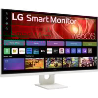 LG Smart Monitor 32U721SA-W, LED-Monitor 80 cm (32 Zoll), weiß, UltraHD/4K, VA, HDMI, USB-C, WebOS, FB