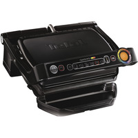 Tefal OptiGrill+ GC712834 Black Edition, Kontaktgrill schwarz, 2.000 Watt