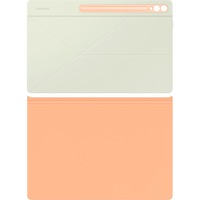 SAMSUNG Smart Book Cover, Tablethülle hellorange/mint, Samsung Galaxy Tab S10 Ultra | S9 Ultra