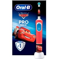 Braun Oral-B Vitality Pro 103 Kids Cars, Elektrische Zahnbürste rot/weiß