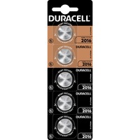 Duracell CR 2016 Lithium-Knopfzelle 3V, Batterie 5 Stück