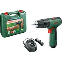 Bosch Heimwerken & Garten Akku-Schlagbohrschrauber EasyImpact 1200, Schlagbohrmaschine grün/schwarz, Li-Ionen Akku 1,5Ah, Koffer