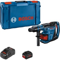 Bosch PRO Akku-Bohrhammer BITURBO GBH 18V-40 C Professional, 18Volt blau/schwarz, 2x Akku ProCORE18V 8,0Ah, in XL-BOXX